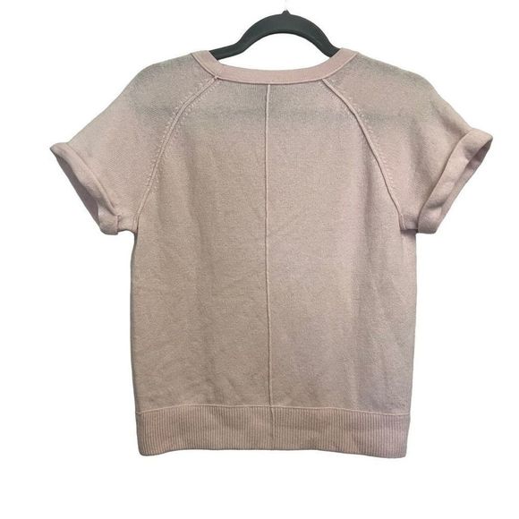 AQUA Baby Pink Cashmere Shirt Size Small - Picture 2 of 4